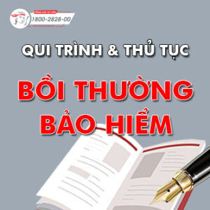 Thủ tục bồi thường bảo hiểm