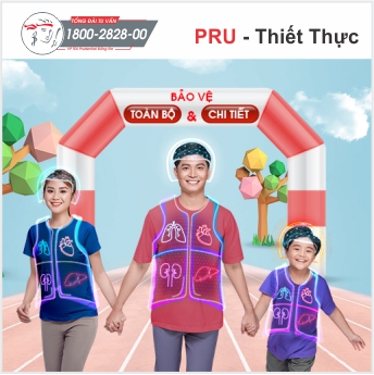 Gói bảo hiểm Pru thiết thực