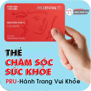 Thẻ chăm sóc sức khỏe Prudential